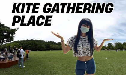 Kite gathering place｜Lianhuashan Kite Square｜SHENZHEN