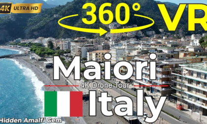 Maiori Italy 360° Drone Tour – Scenic Amalfi Coast in 4K VR