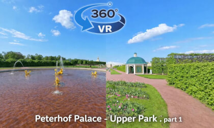 Петергоф - Верхний парк ч.1 Peterhof Palace - Upper Park . part 1