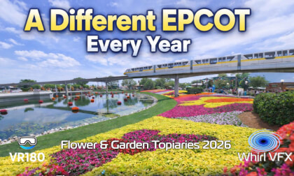 A Different EPCOT Every Year | Flower & Garden Topiaries 2026 180VR 8K 3D