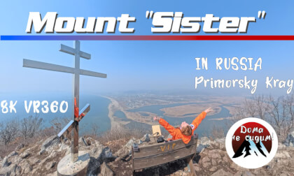Descent from Mount "Sister" in Russia, Primorsky Krai, Nakhodka