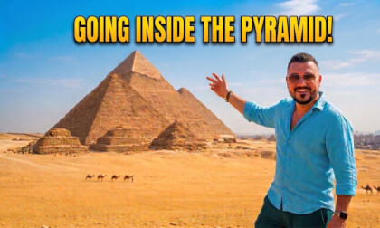 [360°] I'm taking you to Egypt! 🐪 Expedition to the Pyramids | VLOG3