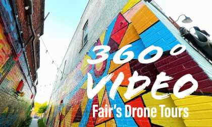 Interactive Art Park 360°West Columbia, South Carolina – with DJI Avata 360