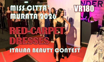 Red-carpet dresses runway - Miss Città Murata Beauty Contest 3D 180 - 2026 Third Stage