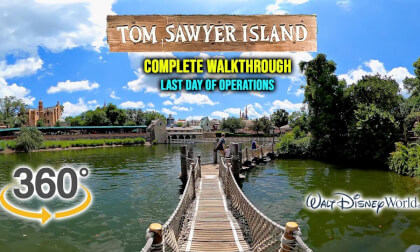 VR 360 Tom Sawyer Island Complete Walkthrough Magic Kingdom Walt Disney World 2025 07 06