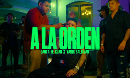 SANTA FE KLAN,  YAHIR SALDIVAR - A LA ORDEN (Video Oficial)
