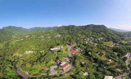 Taipei scenic area Aerial video - Maokong