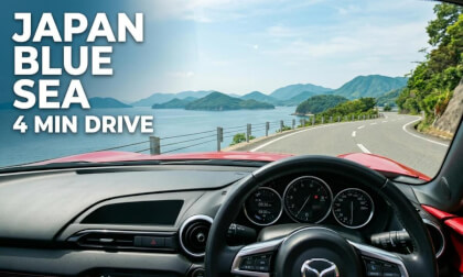 4 MIN DRIVE: Beautiful Japan Sea POV | Mazda MX-5 Miata