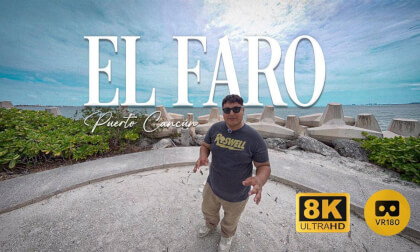 El Faro - Marina Puerto Cancún | Inmersive Walk (EN Subs) VR 180 8K