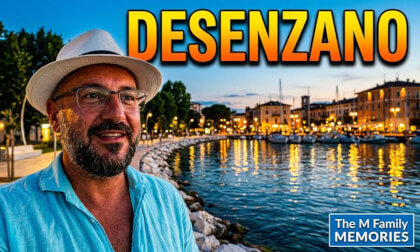 [360°] Evening Walk Around Desenzano del Garda | Italy
