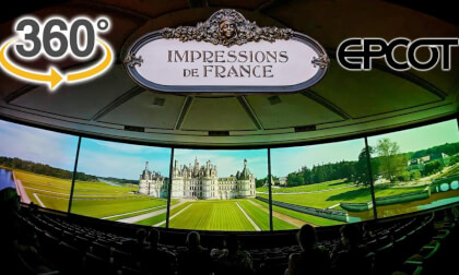 VR 360 Impressions de France Full Show 4K EPCOT Walt Disney World 2025 06 30