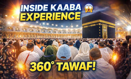360° Kaaba Tawaf Experience | Feel Like You Are in Mecca | Turkish