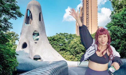 Internet-famous spot by Suzhou Creek - An Otherworldly "Ironclad Silver Dragon"