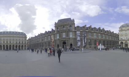 Louvres from Métro Palais Royal