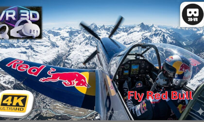 3D Red Bull Stunt Planes POV GoPro MAX2