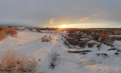 DJI Avata 360 - Sunset in Saguenay