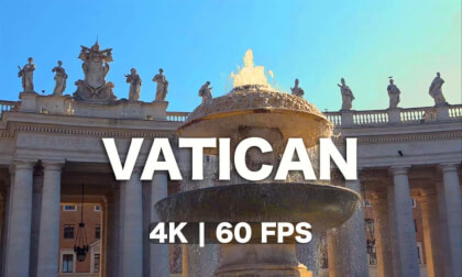 Vatican 4K – Relaxing Scenery & Hidden Gems with Calming Music - Peaceful Rome Journey