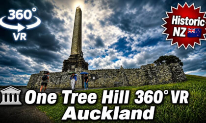 [New Zealand] Cornwall Park One Tree Hill 360° VR - Historic Auckland Autumn