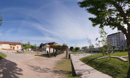 A little walk in the park "Da Auga" in 3D180 8K