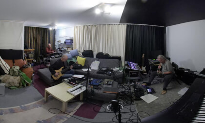 the trio "latino" rehearsal on 04/23/2026  VR180 8k