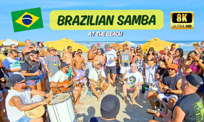 Immersive Brazilian Samba Session | 360° Sunny Beach