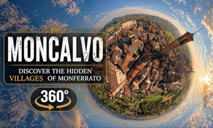 Moncalvo, Italy 🇮🇹 | Immersive 360° Village Experience | Monferrato