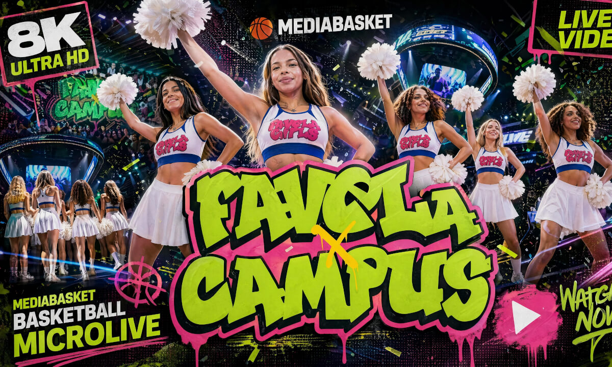 Favela Campus Cheerleaders — Live VR3D 8K
