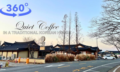 Quiet Coffee in a Traditional Korean House – gyeongju 360° VR View