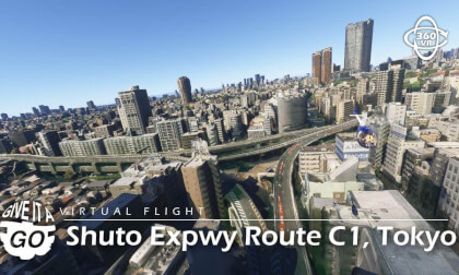 Shuto Expressway Route C1 – One Full Lap, Tokyo