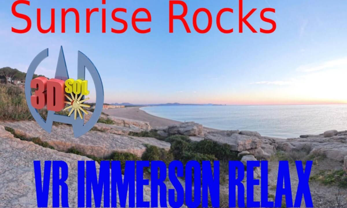 A magical sunrise moment captured in 360°
