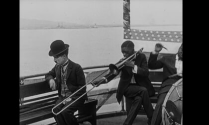 Charlie Chaplin Comedy "A Day's Pleasure" (1919)