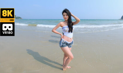 与女神dacy在海边共处 01