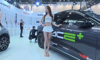 Beautyleg Model on GTshow - 改装车模