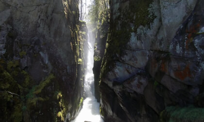 Cottonwood Canyon in Nelson, British Columbia (3d, Flat)