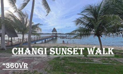 Hidden Changi Evening Walk 🇸🇬 Cranwell, Coastal Settlement & Sunset Ferry Point