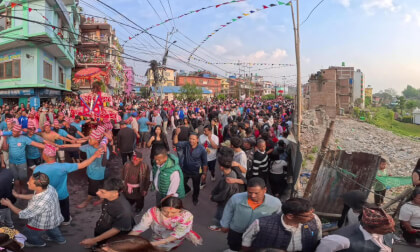 8K 360° VR POV – Tokha Biska Jatra 2083 | Kathmandu, Nepal | Inside the Crowd Experience Part 5
