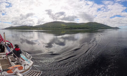 Mirror Waters: Sailing into Loch Linnhe, Scottish Highlands (360° VR)