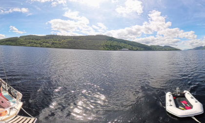 Asymmetric Spinnaker on Loch Ness: A Breton Hermine in the Highlands (360° VR)