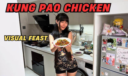 Immersive Eats: Cooking Kung Pao Chicken with Cici