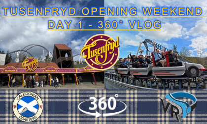 Is Tusenfryd opening weekend worth a visit? | Day 1 | 360° vlog