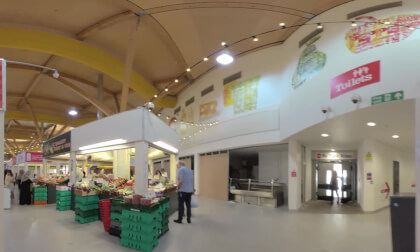 Sheffield indoor Market walkabout