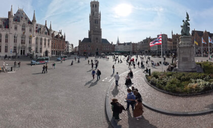 Bruges Market Square 360 8K
