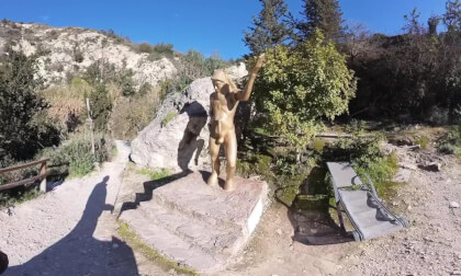 Adonis Baths Waterfalls, Akoursos, Cyprus - 360° Insta360 X3