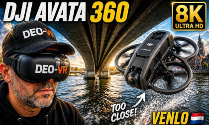 INSANE 8K VR Drone Dive Under Bridge 😱 | DJI Avata 360 Venlo Netherlands