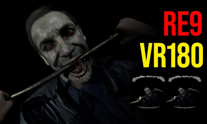 Resident Evil Requiem | Victor Gideon Encounter | RE9 VR Machinima (VR180)
