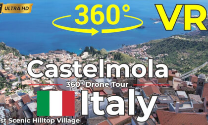Castelmola Italy 360° Drone Tour – Stunning Hilltop Views in 4K VR