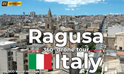 Ragusa Italy 360° Drone Tour – Scenic Sicilian City in 4K VR