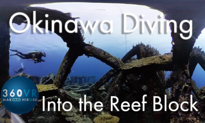 Okinawa Diving [ Into the Reef Block ]