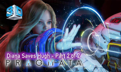 Pragmata - Diana saves Hugh - Part 2 of 2 (Hacking Protocols)