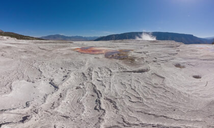 Yellowstone Mammoth Photo with narration
